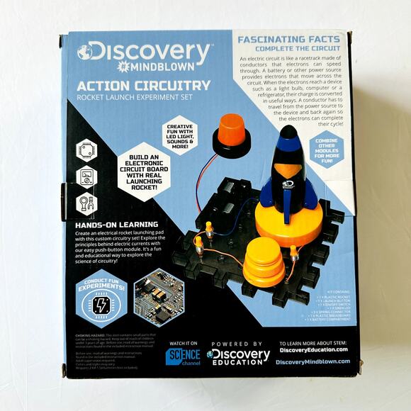 Discovery #Mindblown STEM Action Circuitry Rocket Launch Experiment Set In Box - Picture 4 of 12